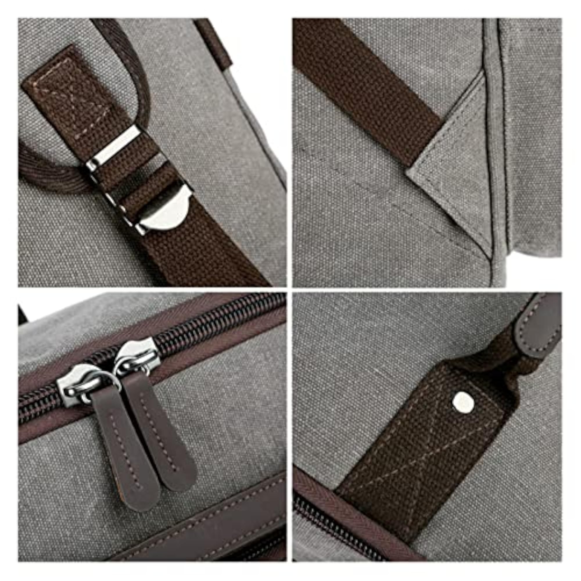 Waterproof Waxed Canvas Backpack Men Vintage Bag